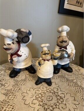 Chef Set of 3 Kitchen Decor